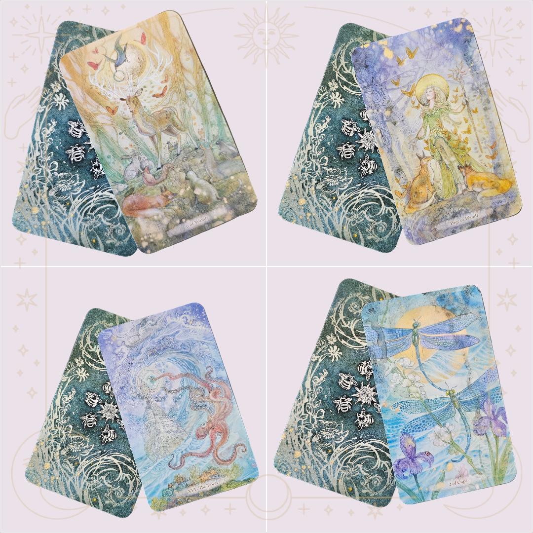 正規品タロットカード】人気作者の繊細なアート作品✨生命力あふれる緑