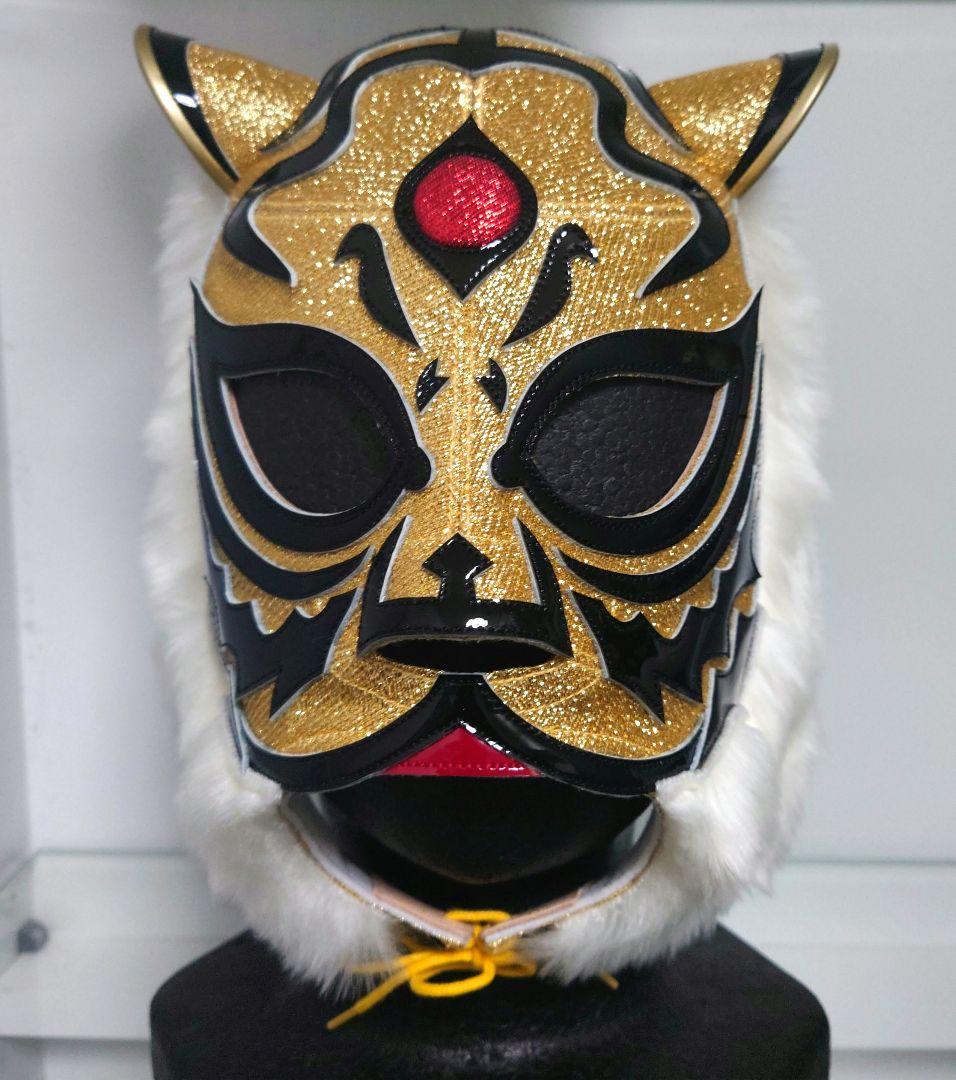 YN製タグ付)2代目タイガーマスク・三沢タイガーのプロレスマスク
