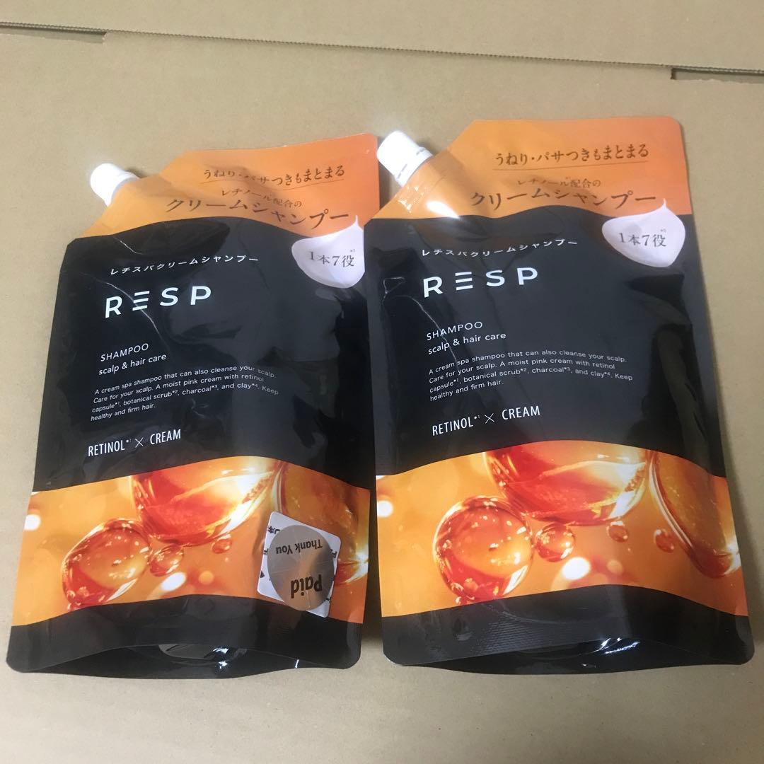 レチスパクリームシャンプー 詰め替え 400g 2袋セット - メルカリ
