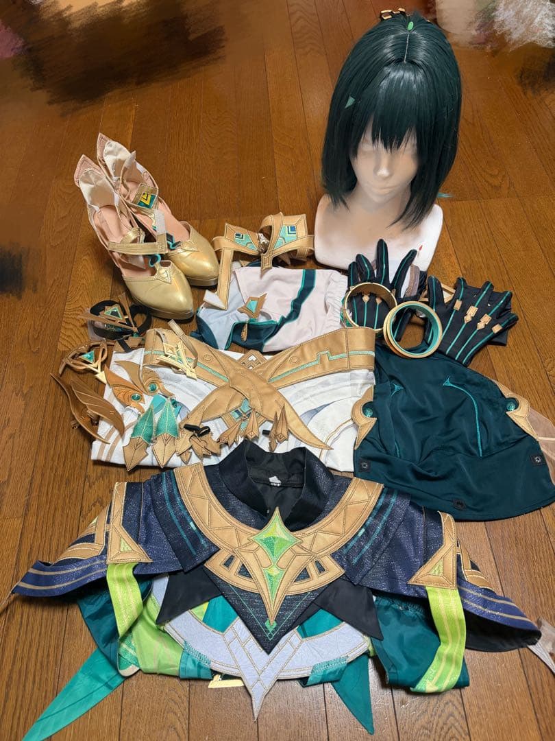 原神/ネフェル/コスプレ/フルセット 原神 Genshin ナド・クライ ネフェル-Nefer コスプレ衣装 コスチューム