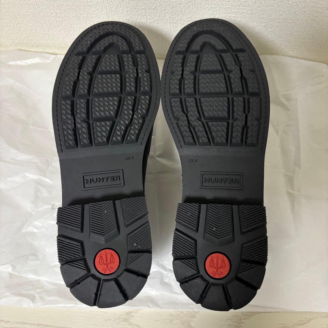 1回着用】Hunter レインローファー 23㎝ - メルカリ