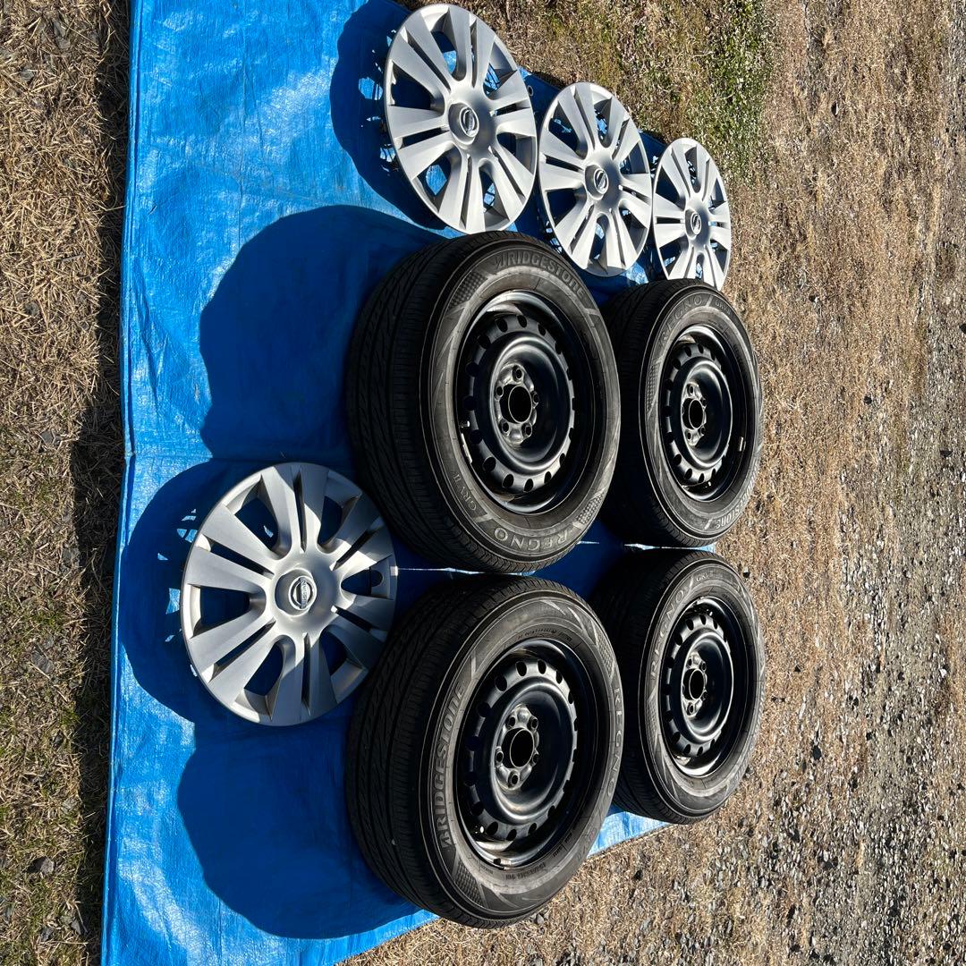 Green48様専用日産セレナ純正ホイールセット(ホイールキャップなし