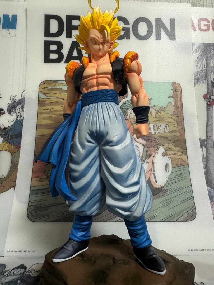 3/1まで】ドラゴンボール/ガレージキット/2体/ゴジータ/ベジット/台座