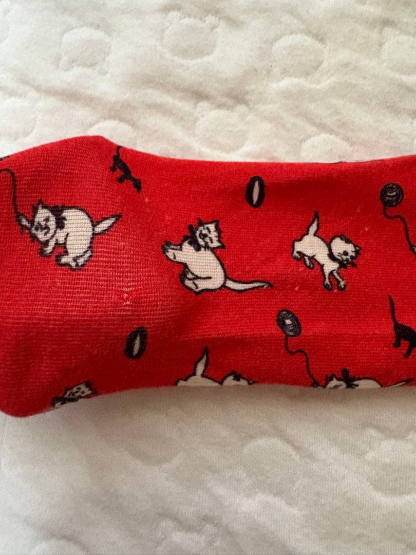 Misha & Puff 赤猫onesie 12-18m