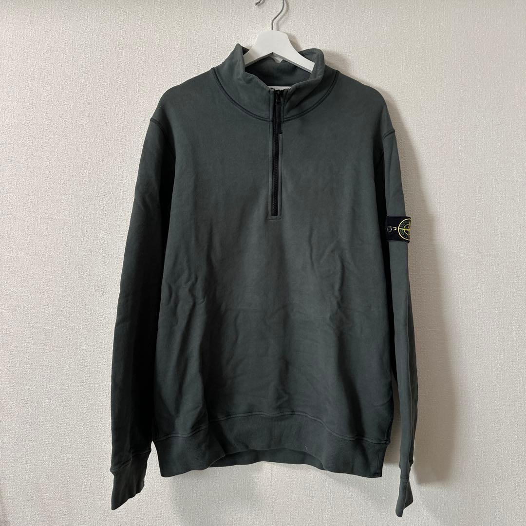 STONE ISLAND ストーンアイランド ハーフジップ スウェット - メルカリ