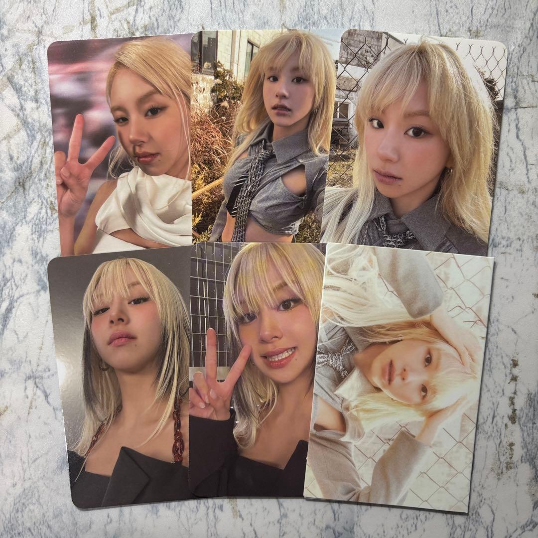 TWICE チェヨン READY TO BE トレカ コンプ 6枚セット - メルカリ