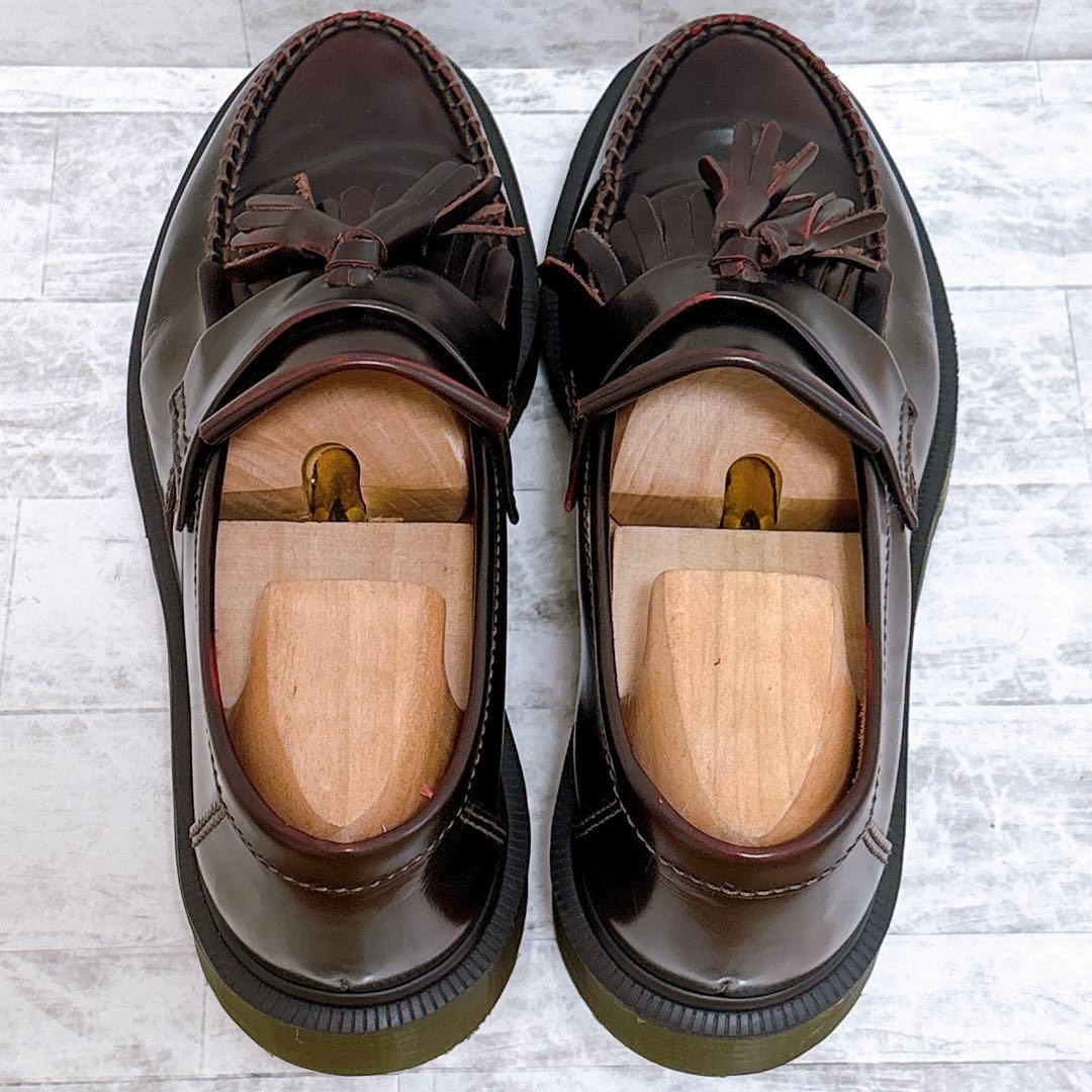 ドクターマーチン エイドリアン タッセルローファー UK6 チェリー