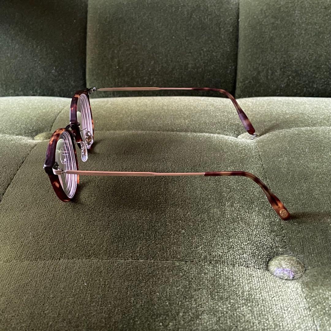 EYEVAN Hansa tort（べっ甲柄）46 22-145 度付き - メガネ・老眼鏡高価