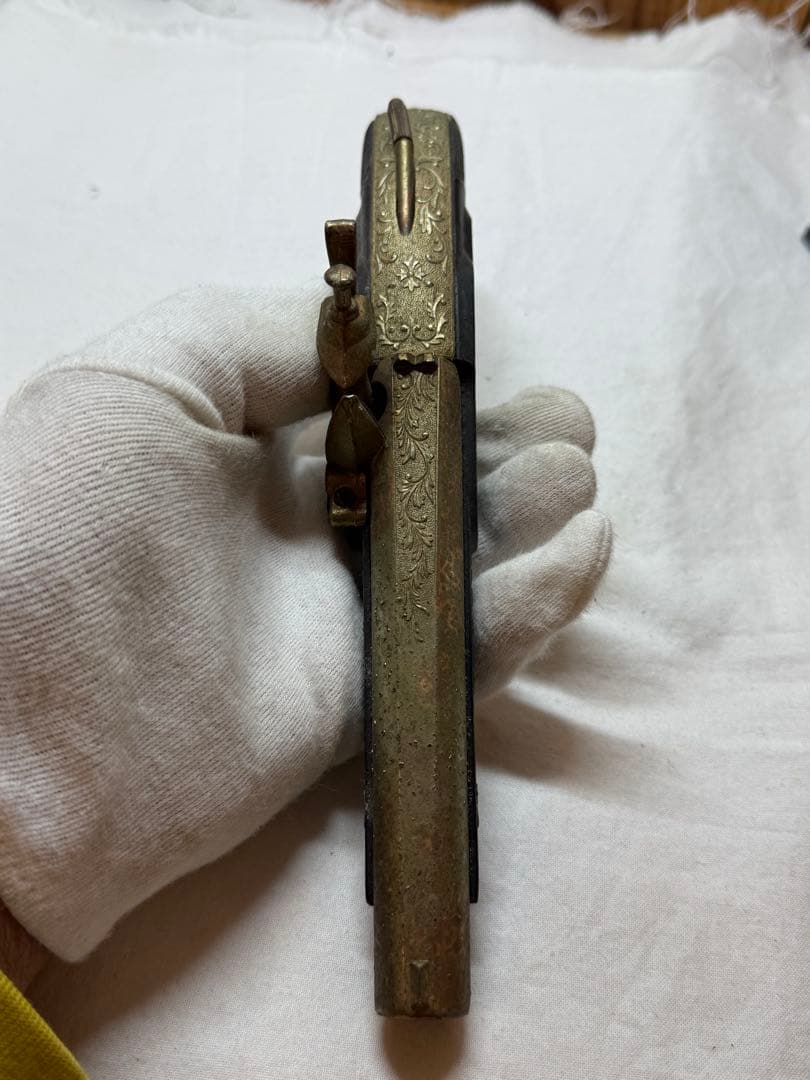 西郷隆盛像 置物 昭和レトロ 火縄銃 モデルガン 置物 - メルカリ