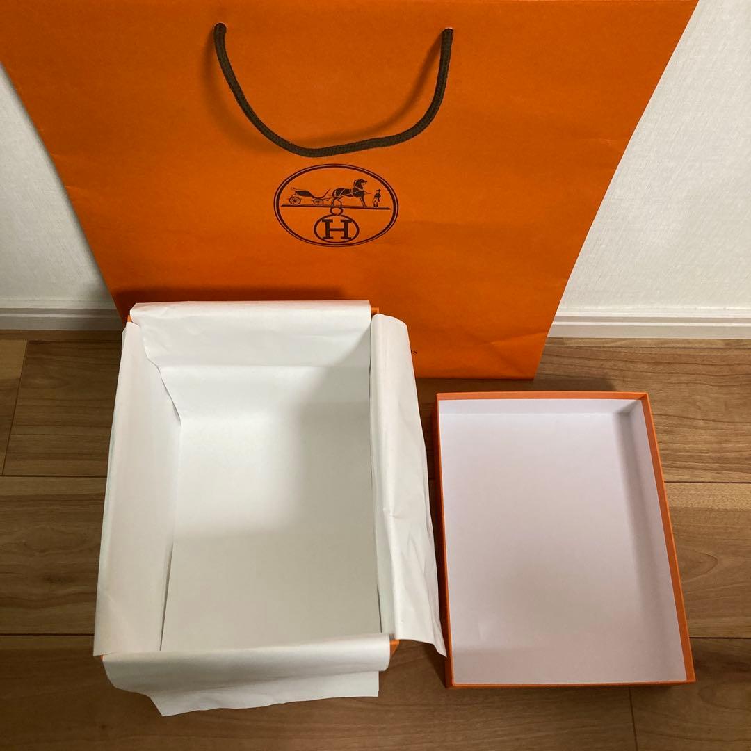 美品！エルメス ピコタンPM オレンジボックス 空箱 薄紙・リボン