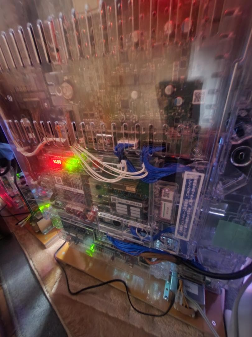 パチンコ実機 豪華オプション平和Pバンドリ 1/319 オート+循環加工