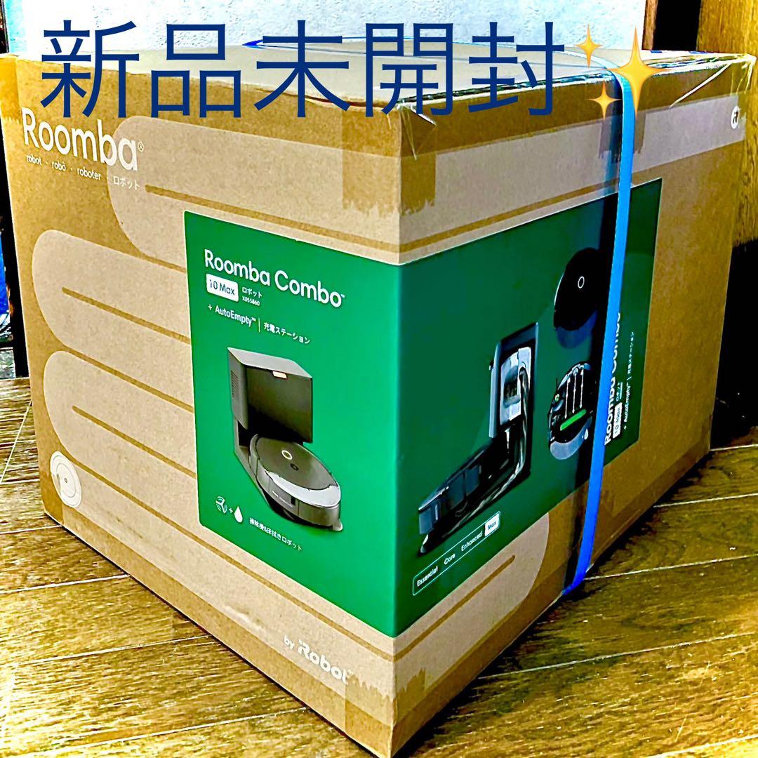 Roomba Combo 10 Max 新品未開封 iRobot Roomba Combo 10 Max, Robot Vacuum and Mop, Self-Emptying