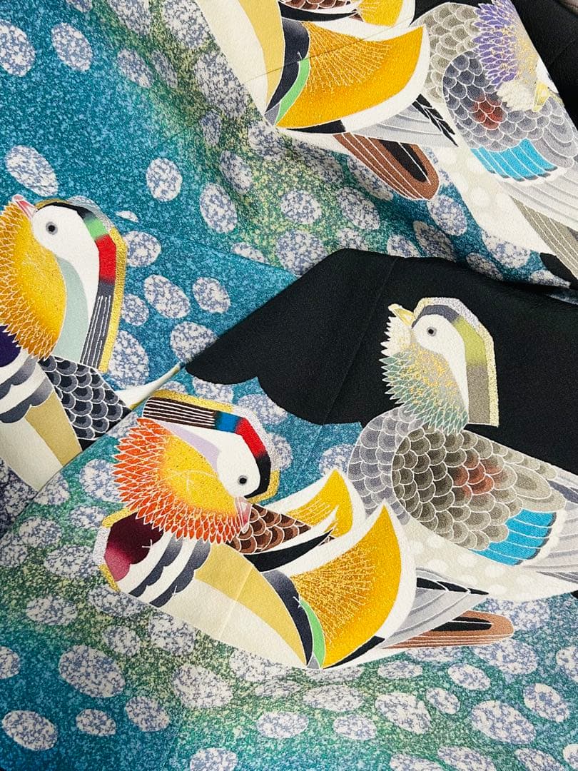 最最高級 人間国宝羽田登喜男黒留袖フルセット 西陣織高級袋帯2本付き