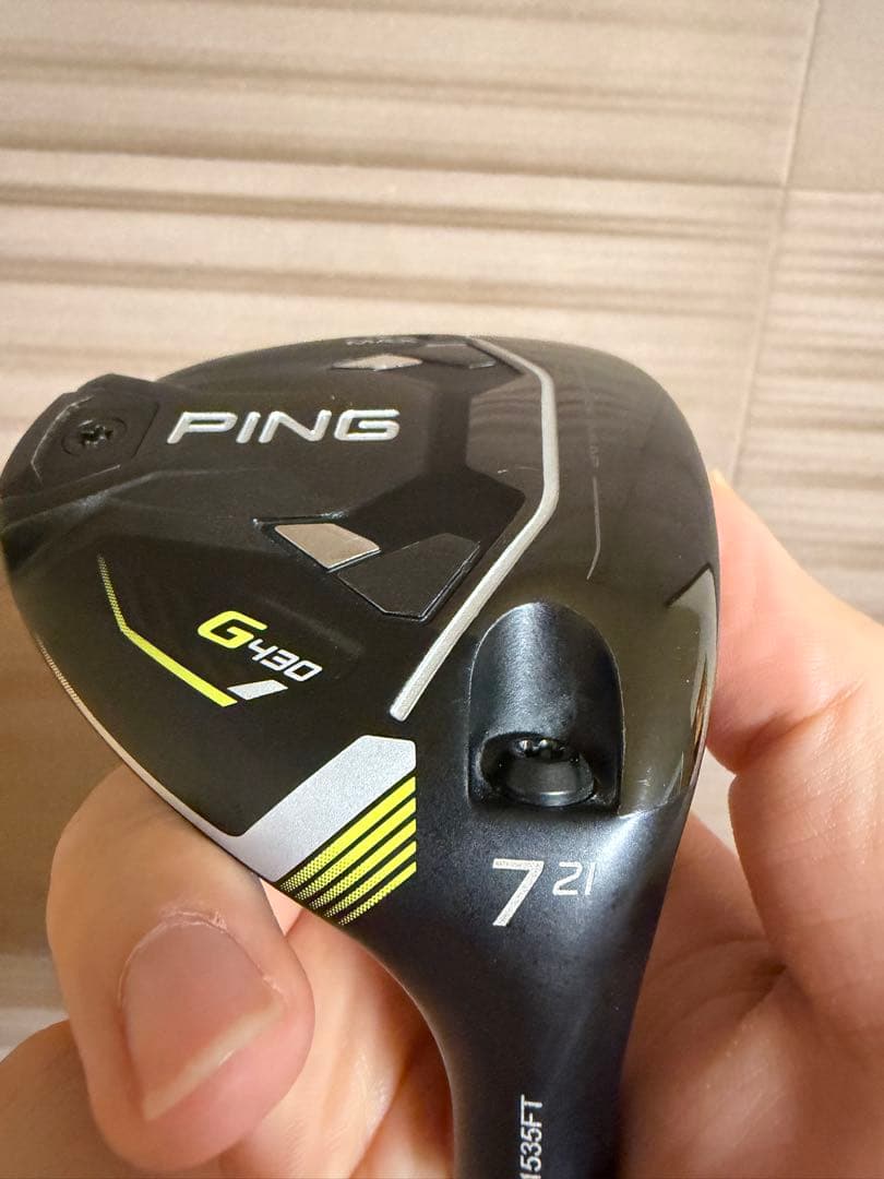 PING G430 MAX フェアウェイウッド ヘッドのみ 7番21度 - メルカリ