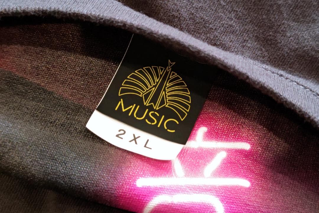 東京事変】「音楽」特殊開発グッズ Tシャツ/貴重な2XLサイズ/椎名