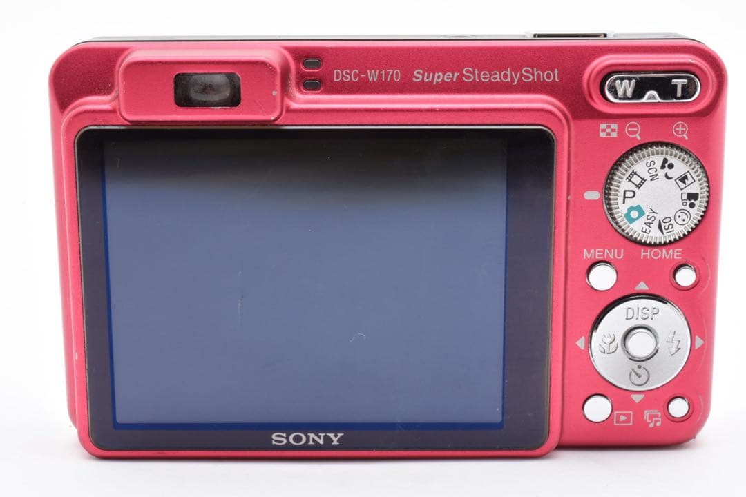 SONY Cyber-shot DSC-W170 10.1メガピクセル 赤
