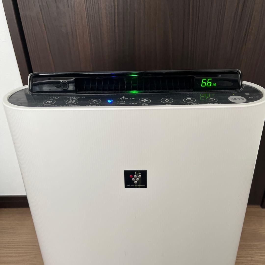 SHARP KC-H50-W 2019年製 加湿空気清浄機 - メルカリ