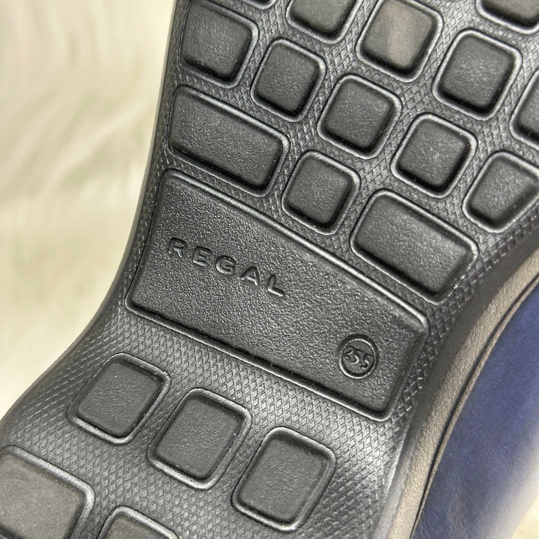 新品未使用品✨REGAL リーガル 56GR NC4F チロリアン モカシン 青