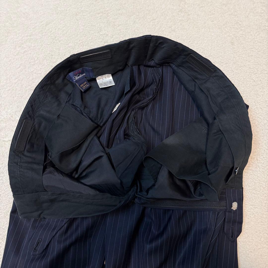 USA製 最高級サクソン ブルックスブラザーズ 1818 セットアップ 紺