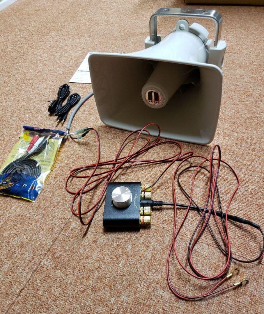 ユニペックススピーカー　ブルートゥースセット　12v汎用　バイク　新品 ユニペックススピーカー ブルートゥースセット 12v汎用 バイク 新品