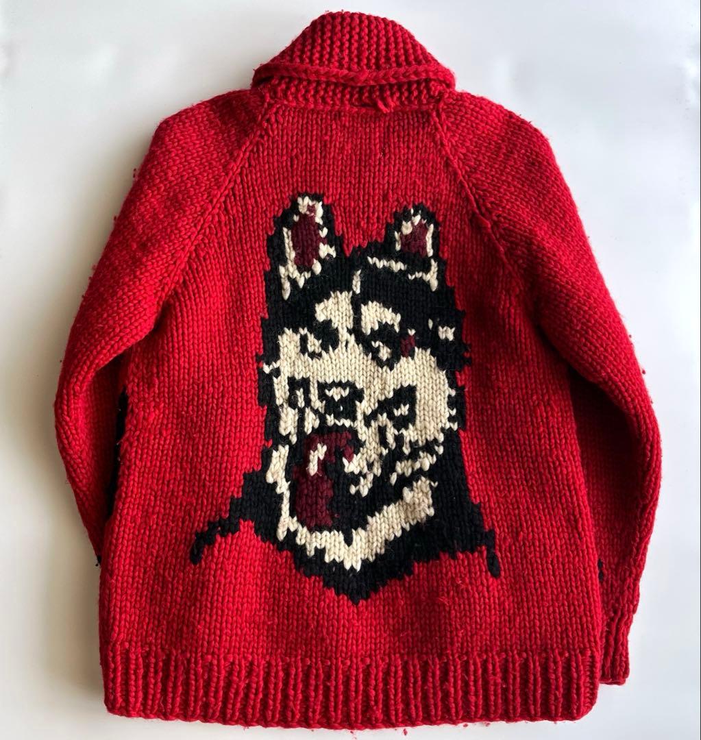 canadian sweater カナディアンセーター ウルフ カウチンニット - メルカリ