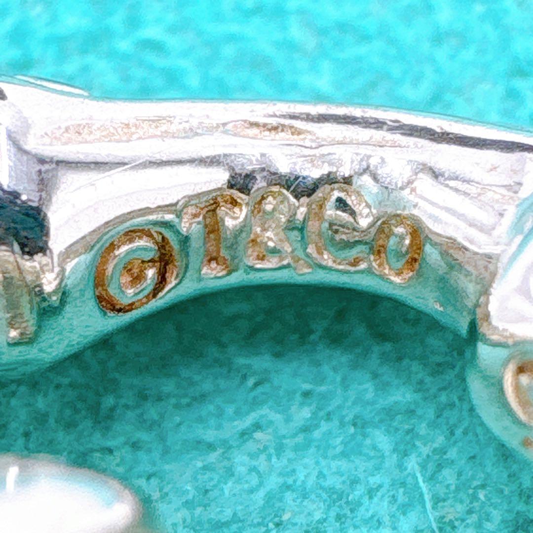 極美品 オールドティファニー バンブー スモール ピアス シルバー925