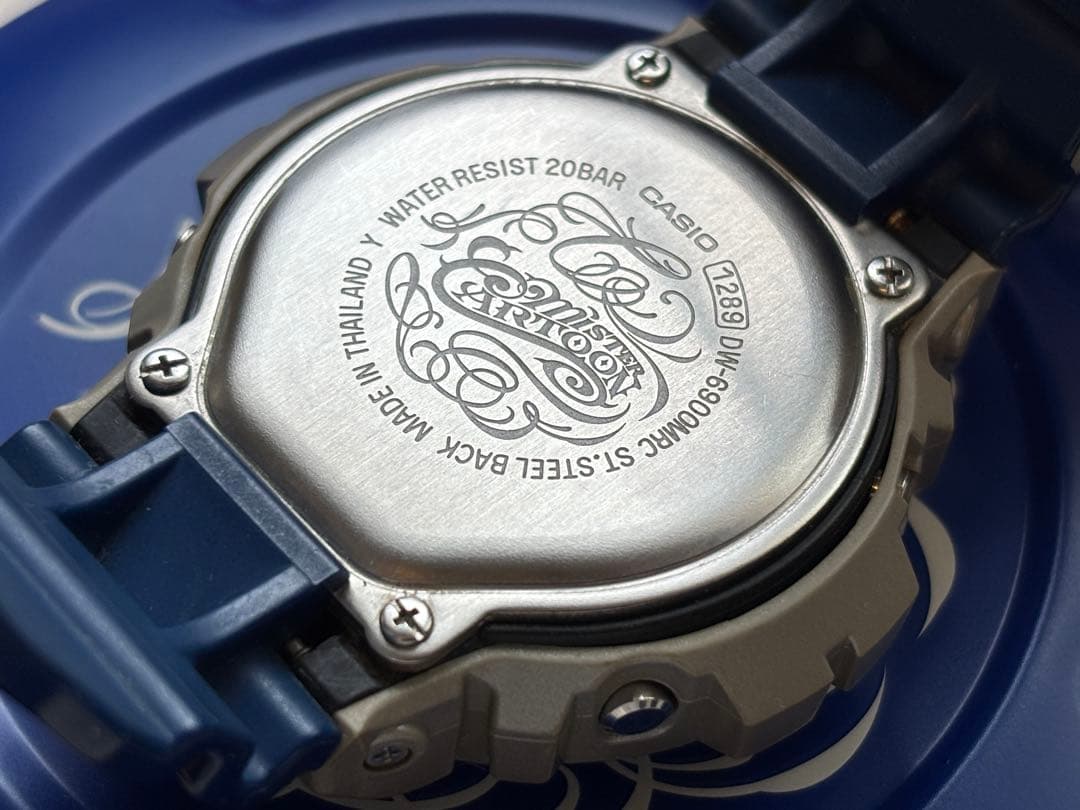 G-SHOCK/コラボ/ミスターカートゥーン/限定/DW-6900/箱付/三つ目