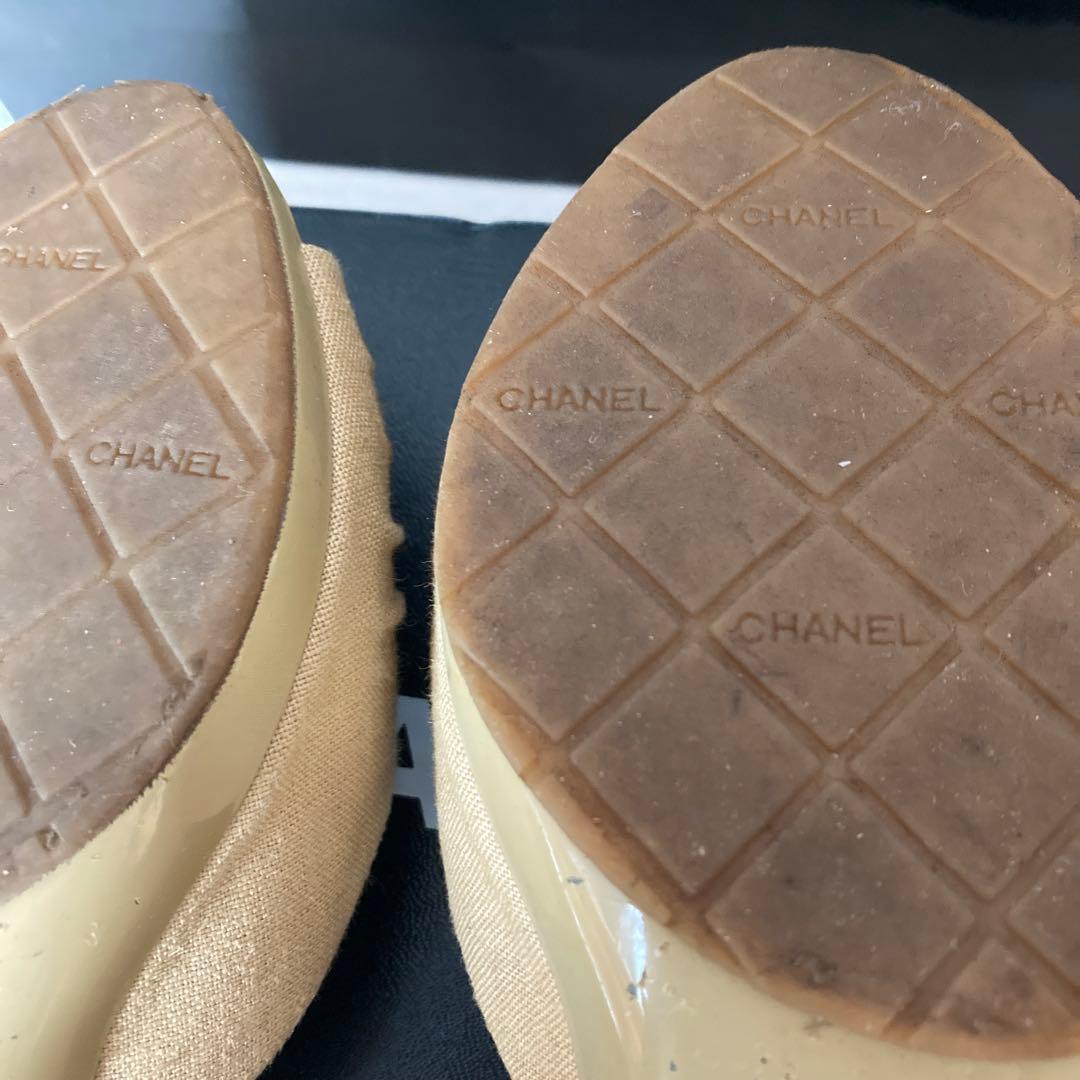 専用です！ シャネル ミュールー カメリア ココマーク6 デパート購入