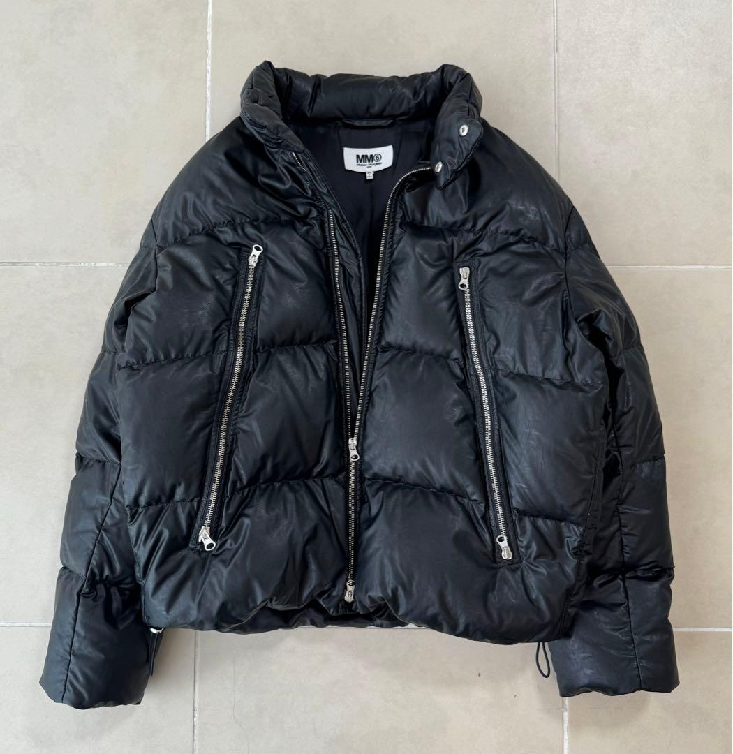 MM6 MAISON MARGIELA ハの字ライダース ダウンジャケット - メルカリ