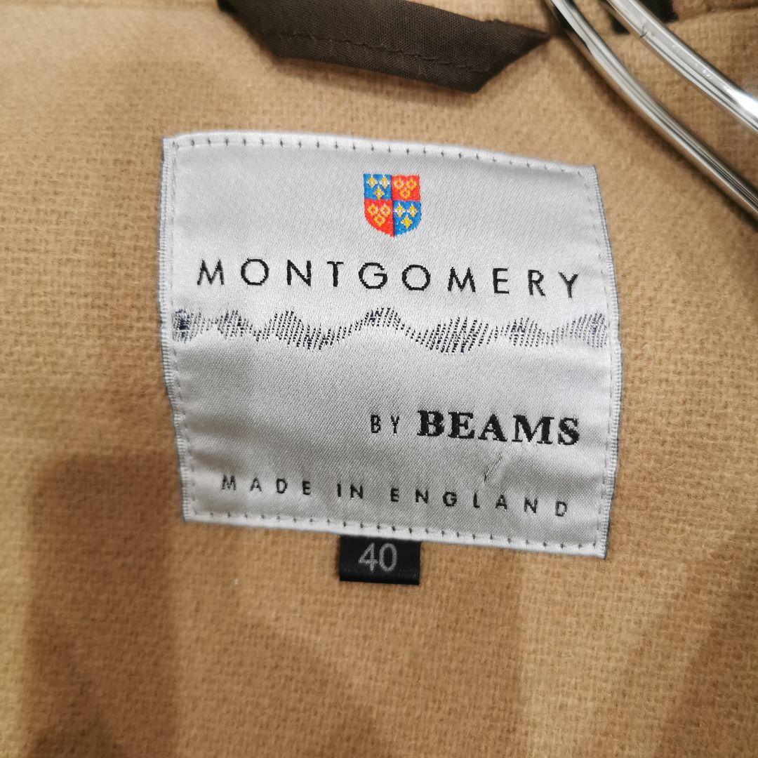 未使用級 モンゴメリー ビームス別注 ヘリンボーン ダッフルコート Lサイズ