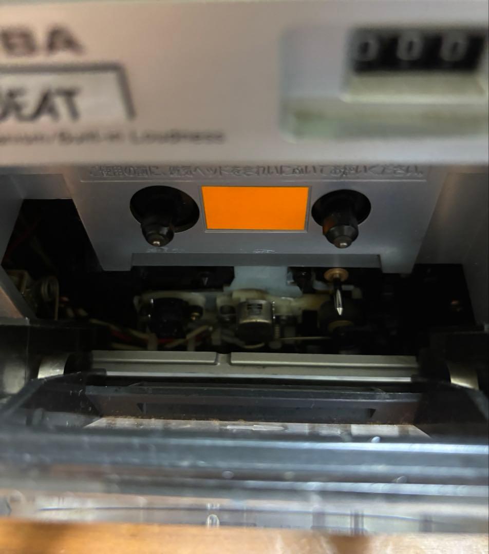 東芝ステレオラジオカセットレコーダー RT-8980SM ビンテージ 昭和