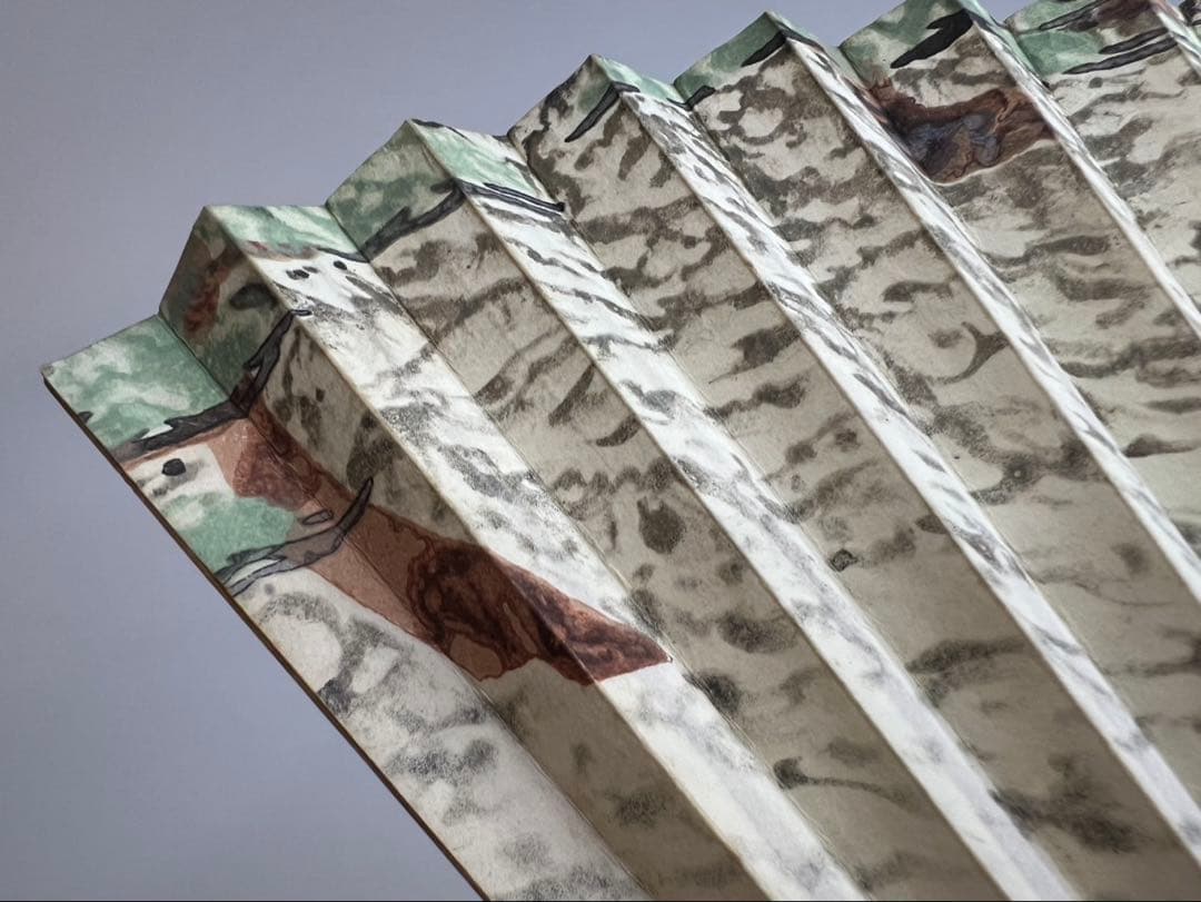 前田青邨 扇面画 日本画 帝室技芸員 文化勲章 萩岡松韻 為書 山田