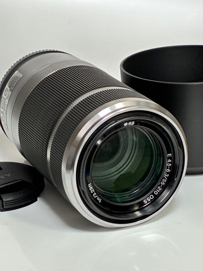 SONY E 55-210mm F4.5-6.3 レンズ 新品に近い
