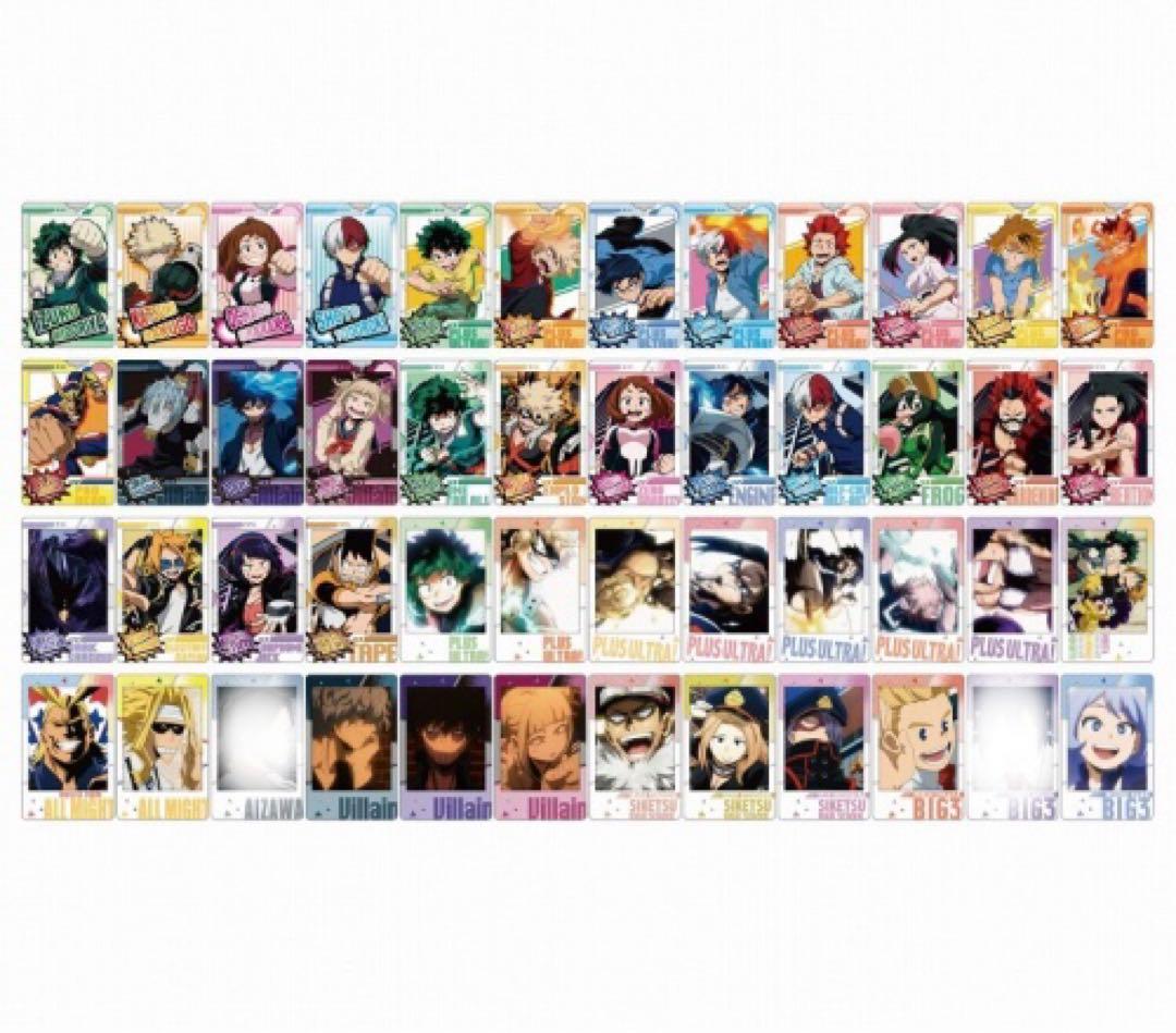 ヒロアカ スナップマイド スナマイ 1弾 セミコンプリート 爆豪 轟 緑谷