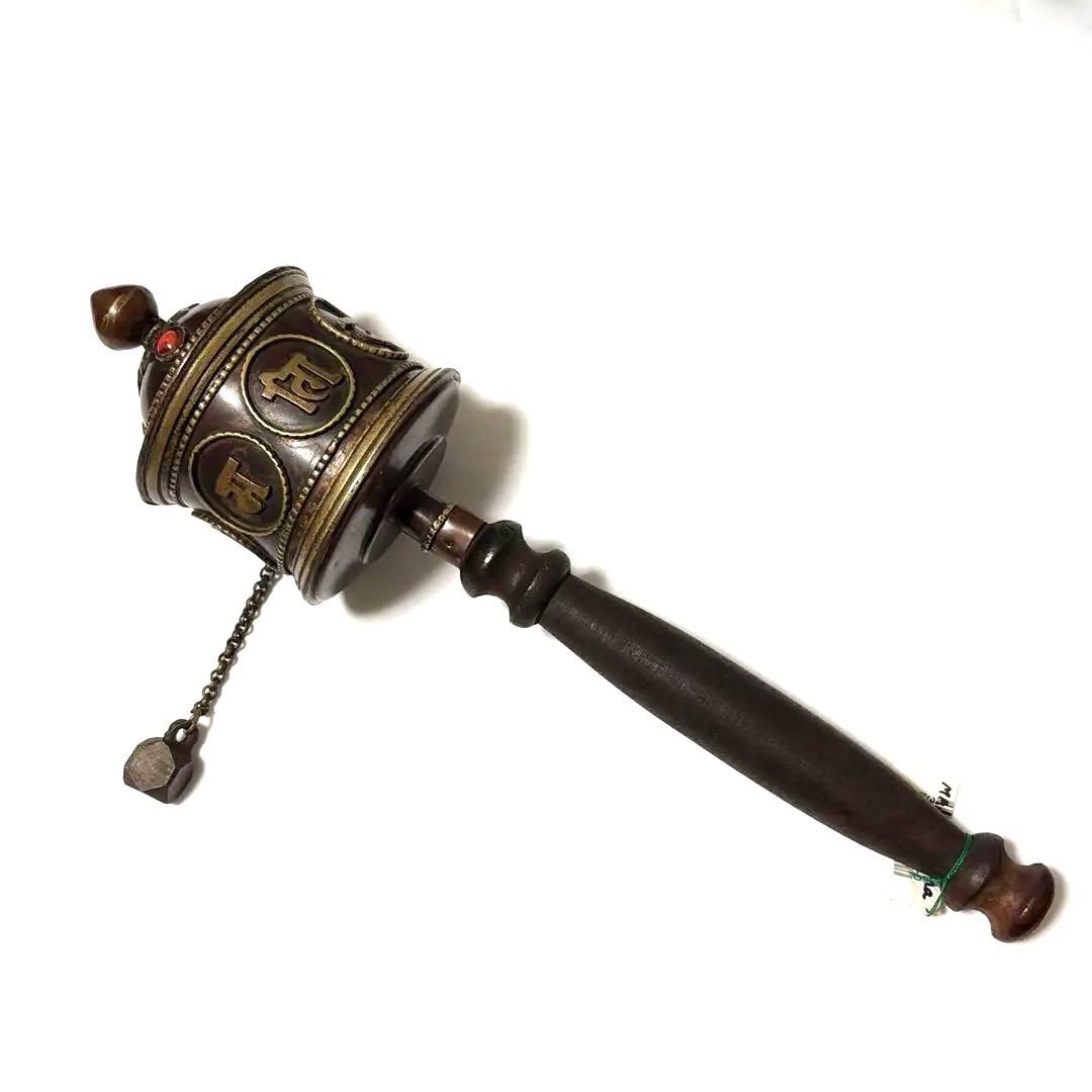 アンティーク マニ車 金属製 木製 - メルカリ