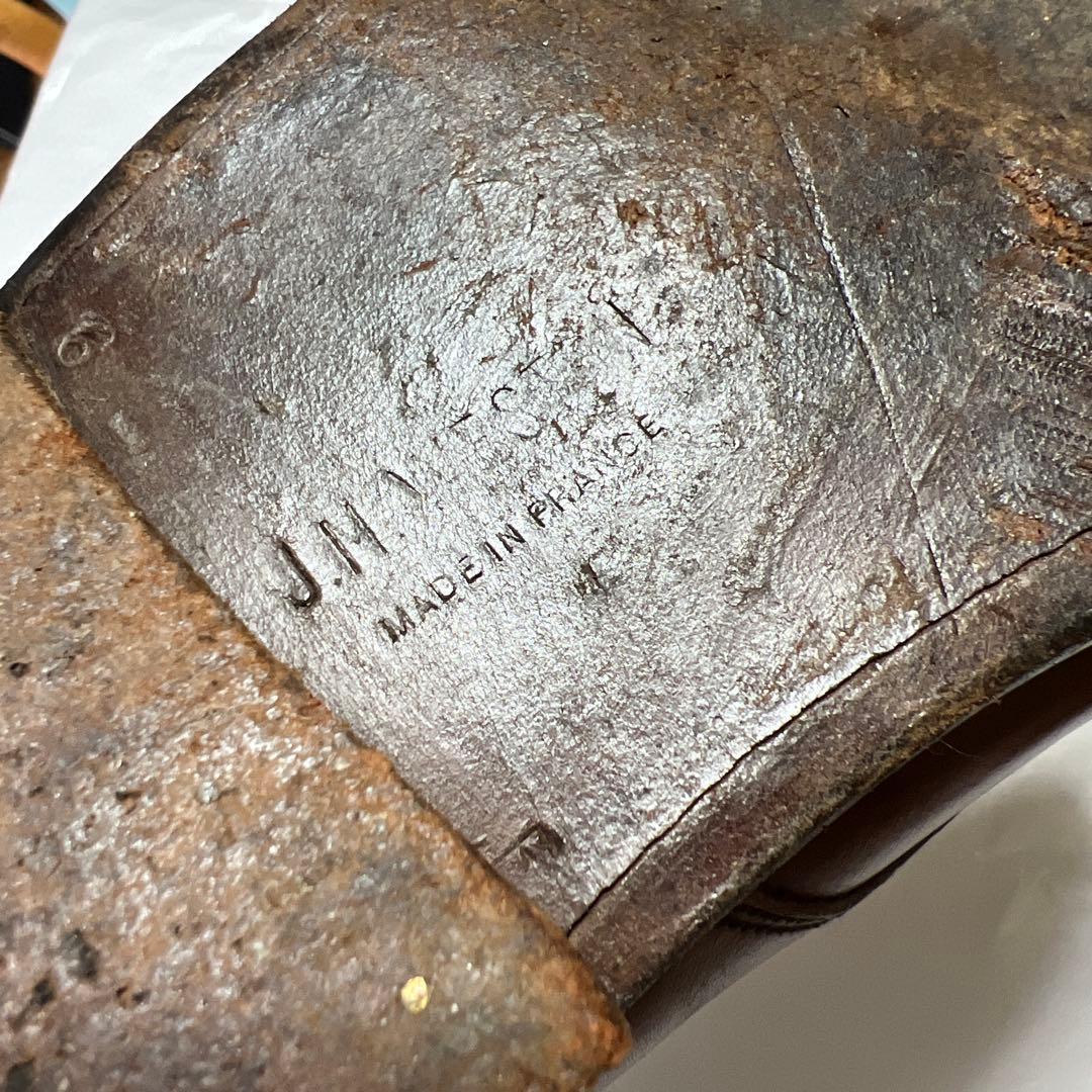 JM WESTON プレーントゥ 6E 24.5cm 西ドイツ製シューツリー付