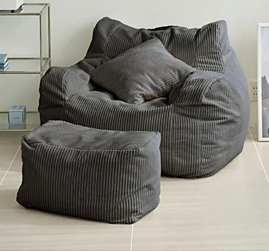 LOOSY 1人ソファー 洗い替えカバー付。 LOOSY 1人ソファー 洗い替え