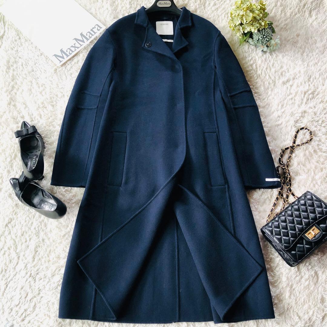 希少42✨未使用級 現行マックスマーラ コート クチートアマーノ