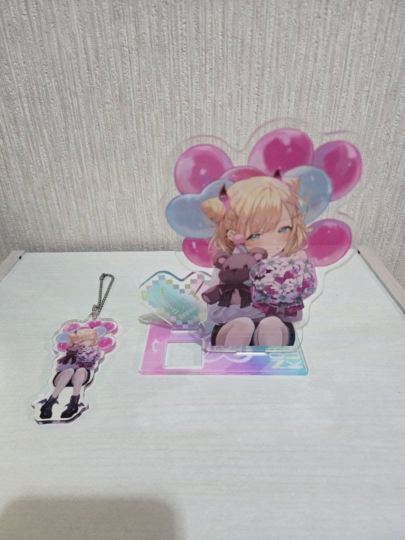 ぶいすぽっ！　胡桃のあ　1周年記念　アクスタ・アクキーセット Amazon.co.jp: ぶいすぽっ 胡桃のあ アクリルキーホルダー 第1弾