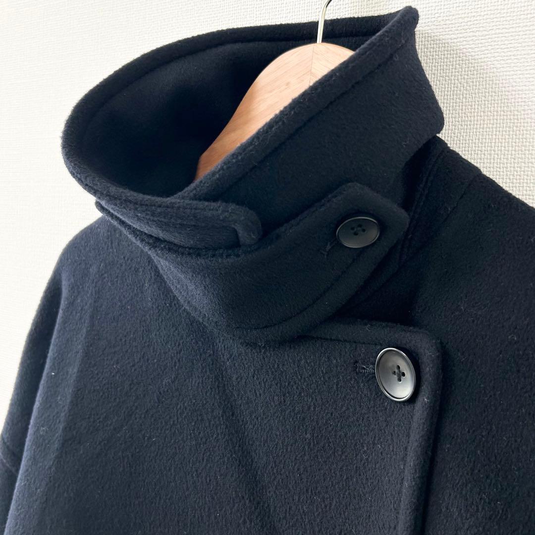 JOURNAL STANDARD スーパー160バルカラーミドルコート ネイビー - メルカリ