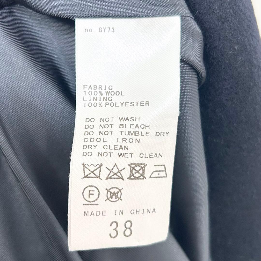 JOURNAL STANDARD スーパー160バルカラーミドルコート ネイビー - メルカリ