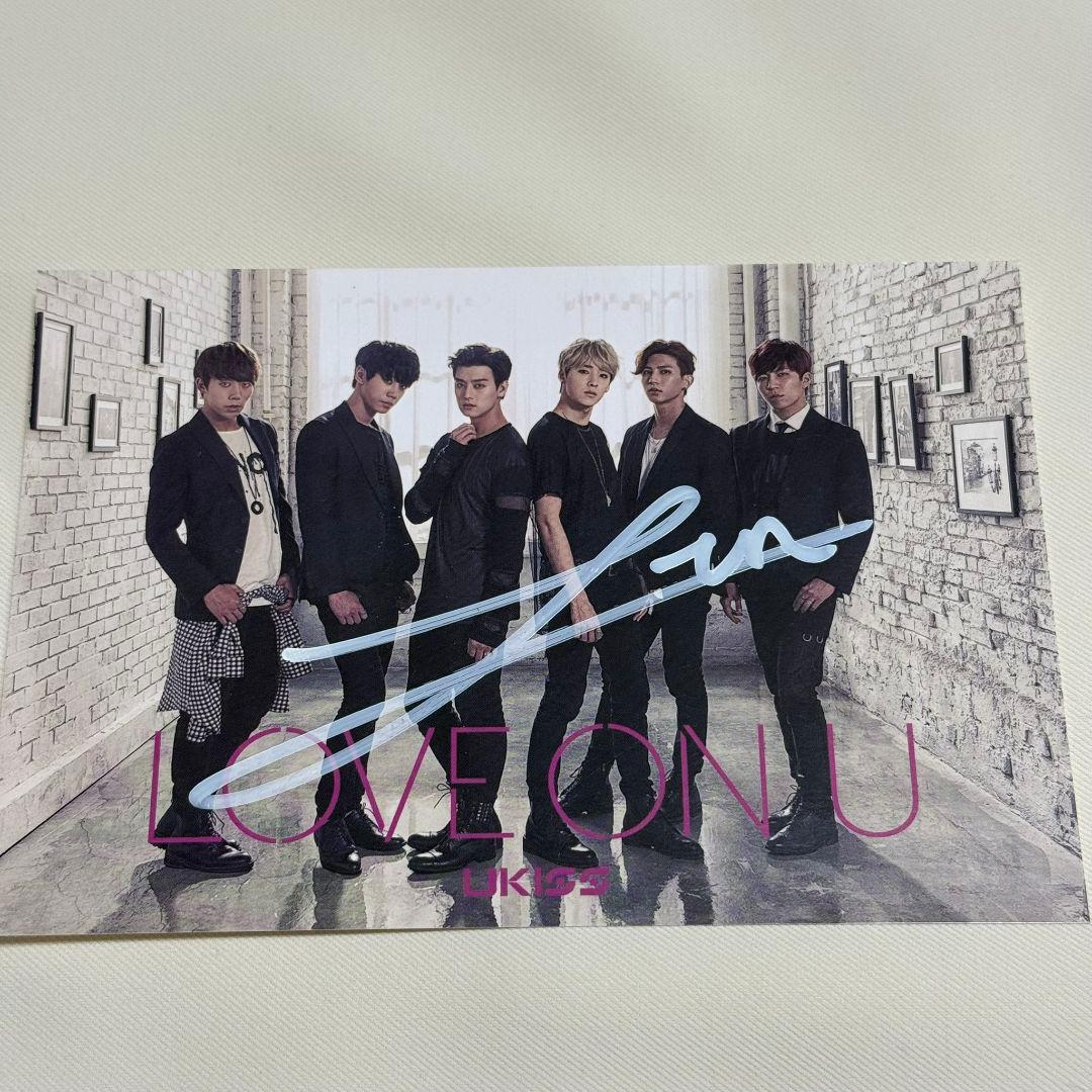 이준연 イジュニョン ジュン U-KISS UNB サイン - メルカリ