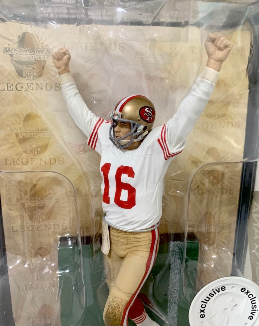 Mcfarlane マクファーレン NFLフィギュア ジョー・モンタナ 限定