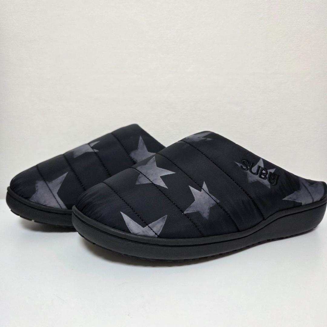 ラスト1点 韓国限定 SUBU 22-23.5 スター 星柄 サンダル 冬 新品