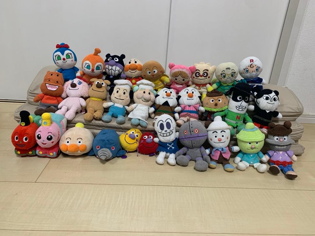 アンパンマン ぬいぐるみ セット売り バラ売り不可 - メルカリ