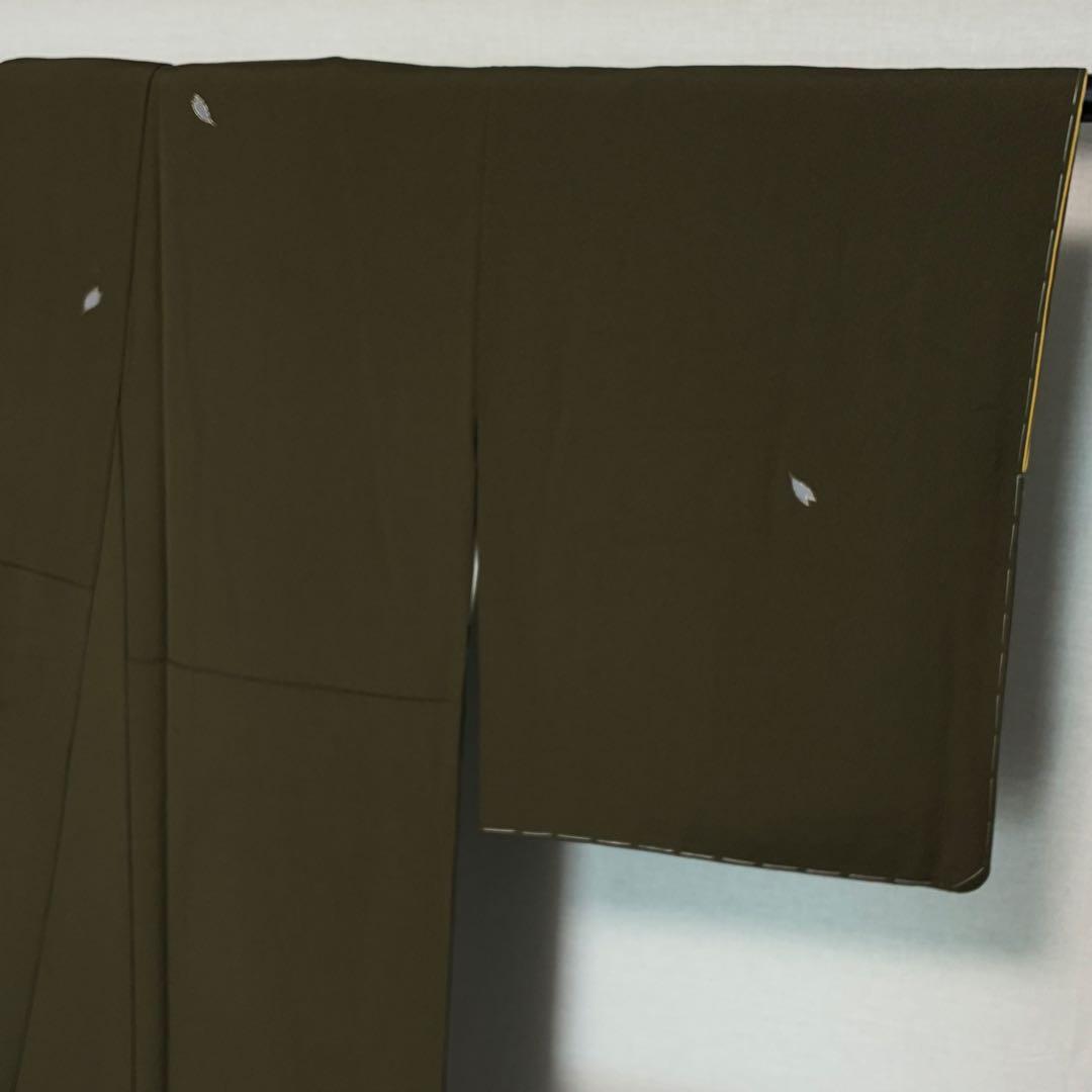 D209 訪問着 ジュサブロー 花びら 正絹 着物 袷 しつけ糸付き未使用極