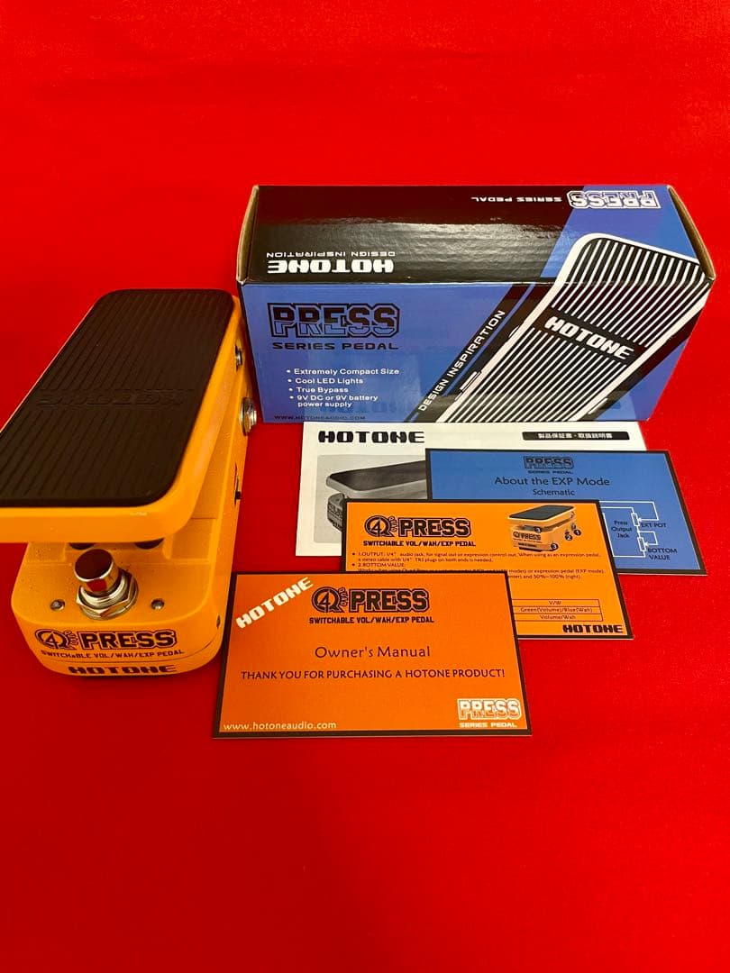 ギター HOTONE QUAD PRESS HOTONE ( ホットトーン ) QUAD PRESS 送料無料 | サウンドハウス