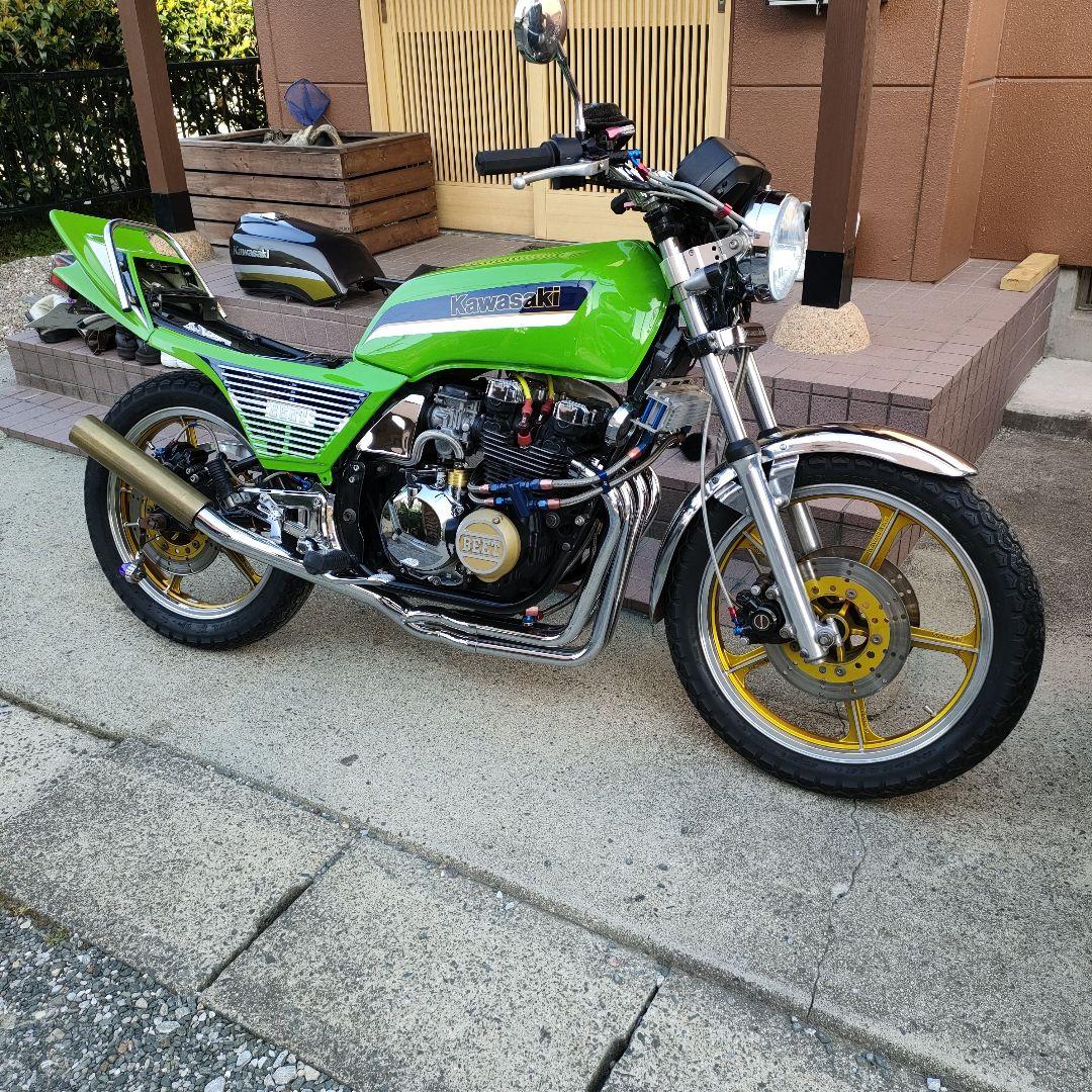 ゼファー用4‐2‐1美品マフラー☆Z400GP、Z400FXにも☆ - メルカリ