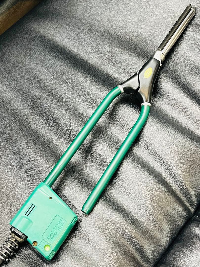 中古美品理美容LENZレンツ丸8ミリアイロン α-8φ