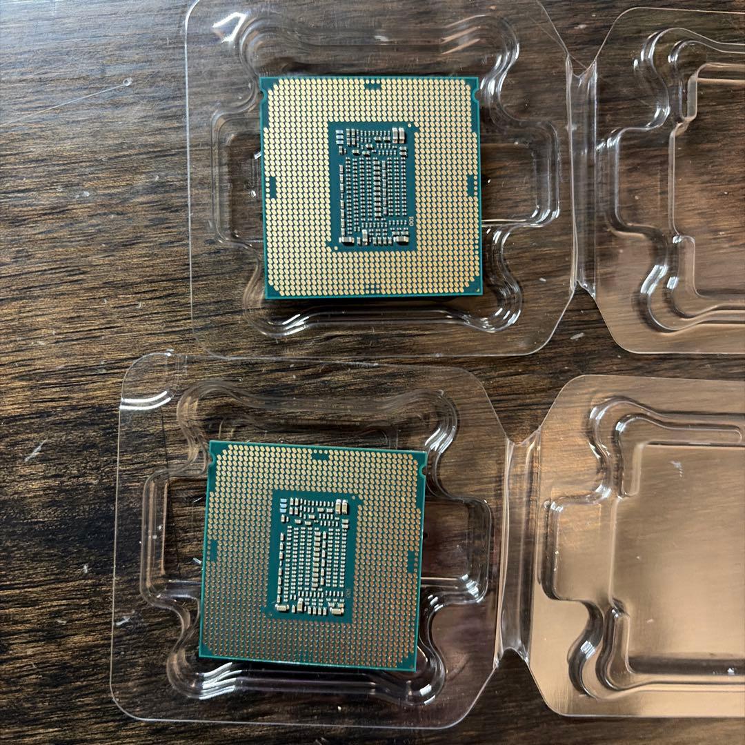 Intel Core i5-9400、Core i5-8400 2枚セット